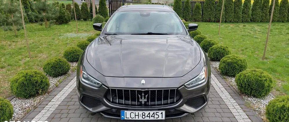 chełm Maserati Ghibli cena 146999 przebieg: 110500, rok produkcji 2018 z Chełm